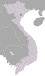 Location of Ha Nam within Vietnam